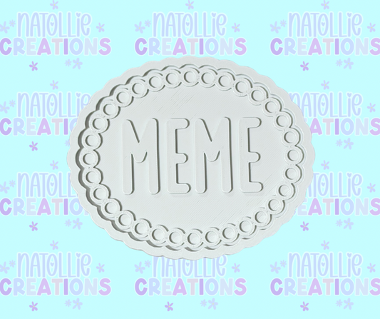 MeMe Insert Freshie Silicone Mold