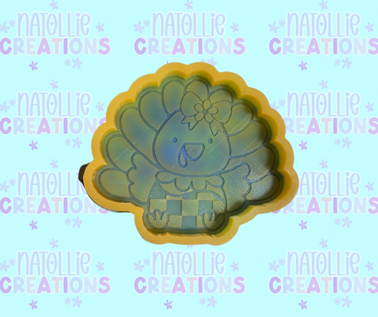Retro Turkey Freshie Silicone Mold