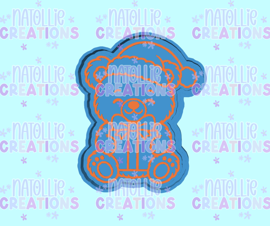 Present Bear Freshie Silicone Mold