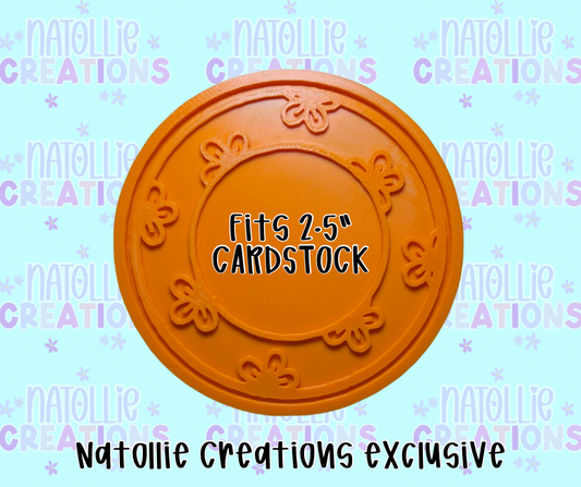 Floral Frame Insert Freshie Silicone Mold