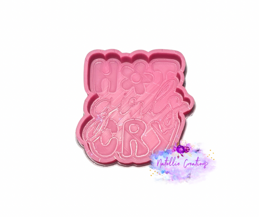 Hot Girls Cry Freshie Silicone Mold