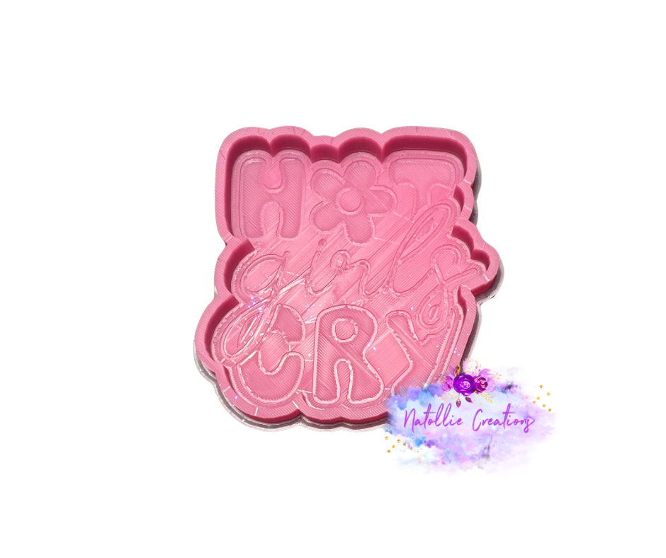 Hot Girls Cry Freshie Silicone Mold