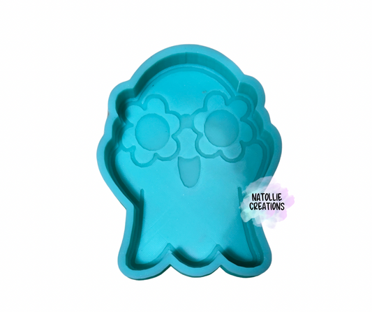 Groovy Ghost Freshie Silicone Mold