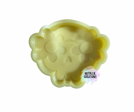 Groovy Skull Freshie Silicone Mold