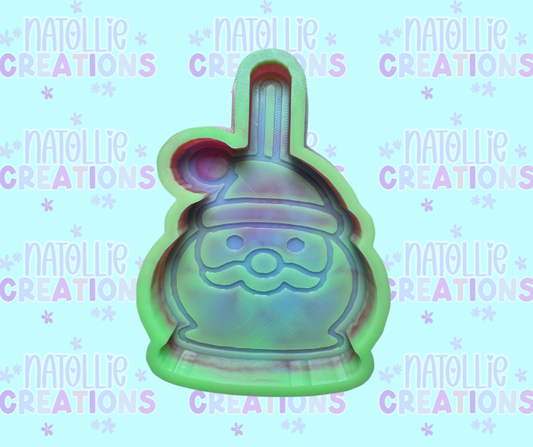 Santa Candy Apple Freshie Silicone Mold
