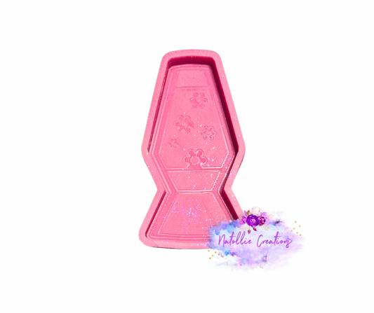 Floral Lava Lamp Freshie Silicone Mold