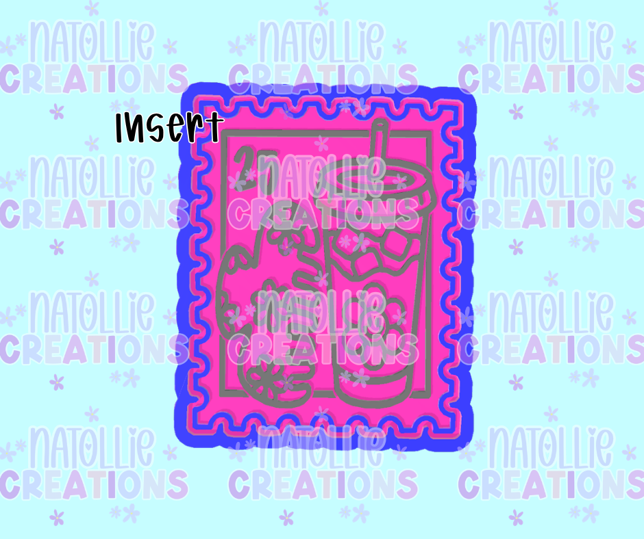 Claw Clip Stamp Insert Freshie Silicone Mold