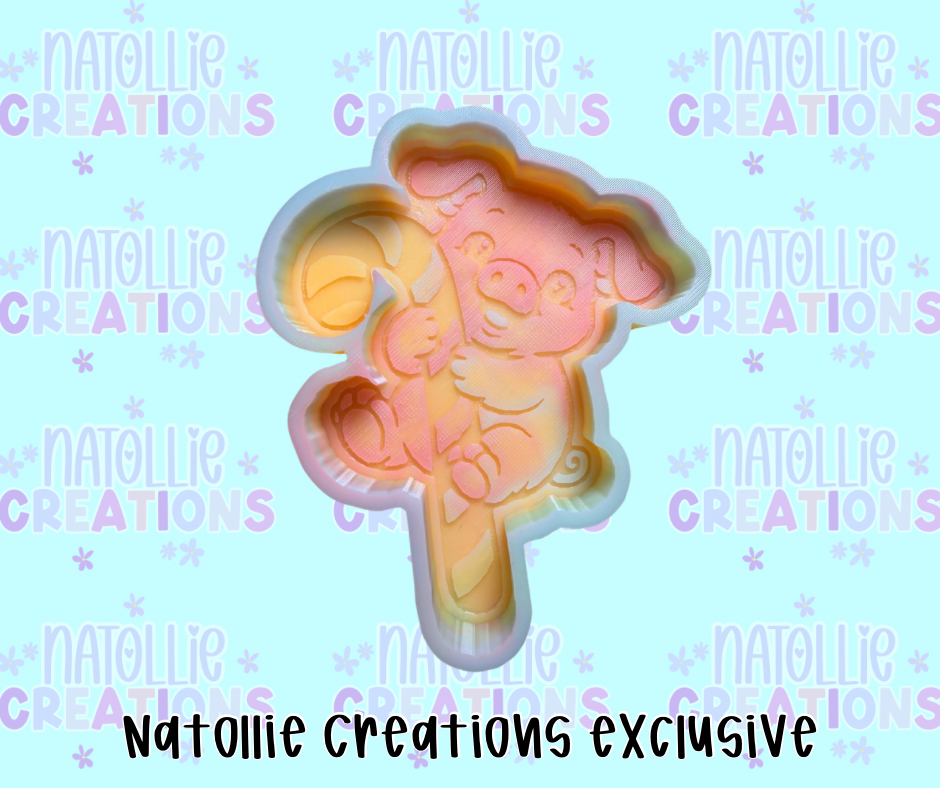 Peppermint Pig Freshie Silicone Mold