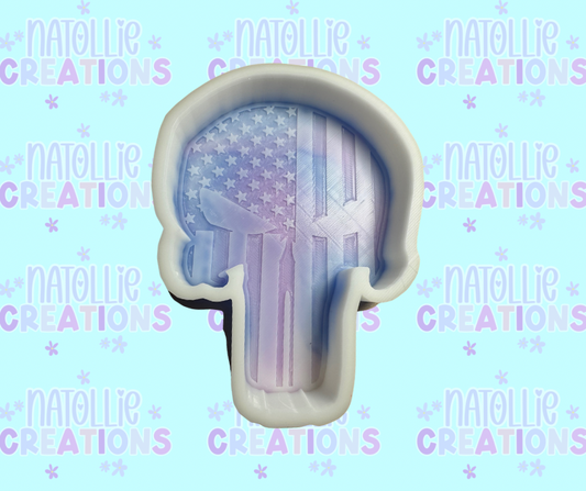 Flag Punisher Freshie Silicone Mold
