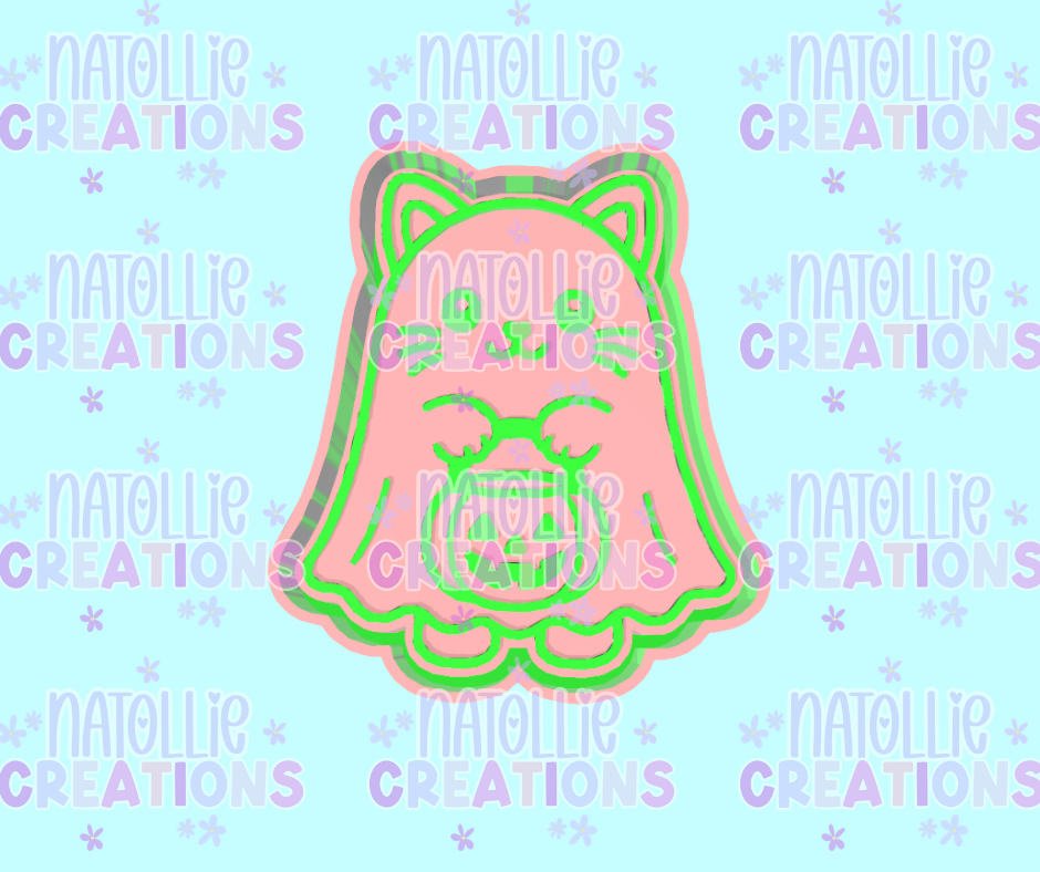 Cat Ghost Freshie Silicone Mold