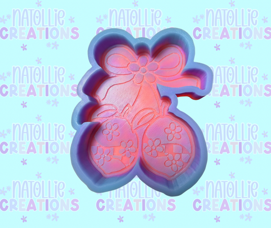Retro Lemon Cherries Freshie Silicone Mold