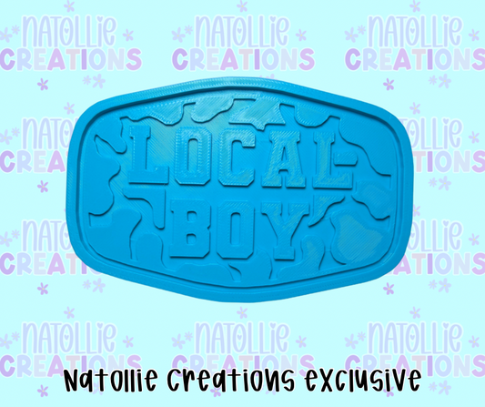 Local Boy Patch Insert Freshie Silicone Mold