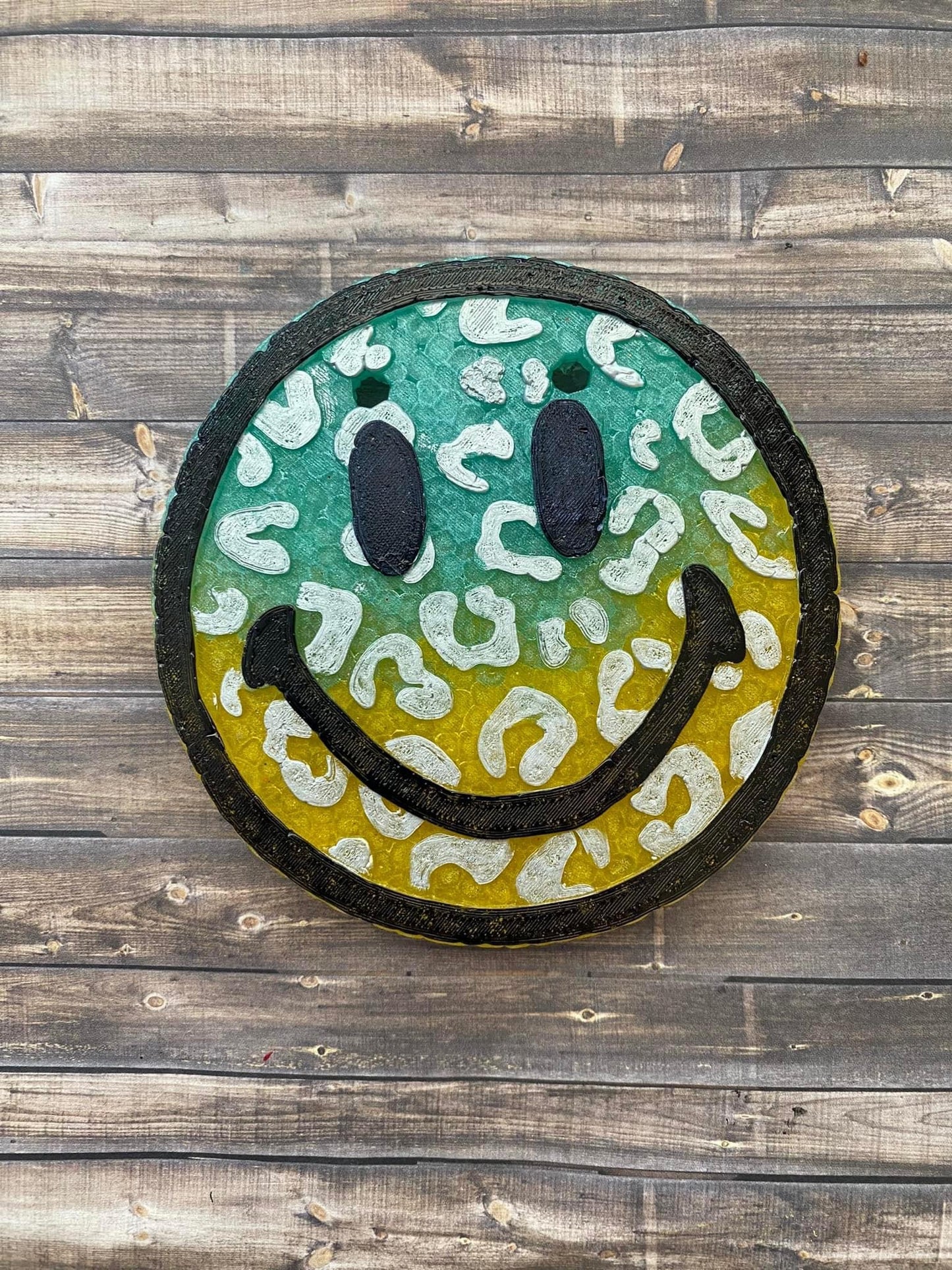 Leopard Smiley Freshie Silicone Mold