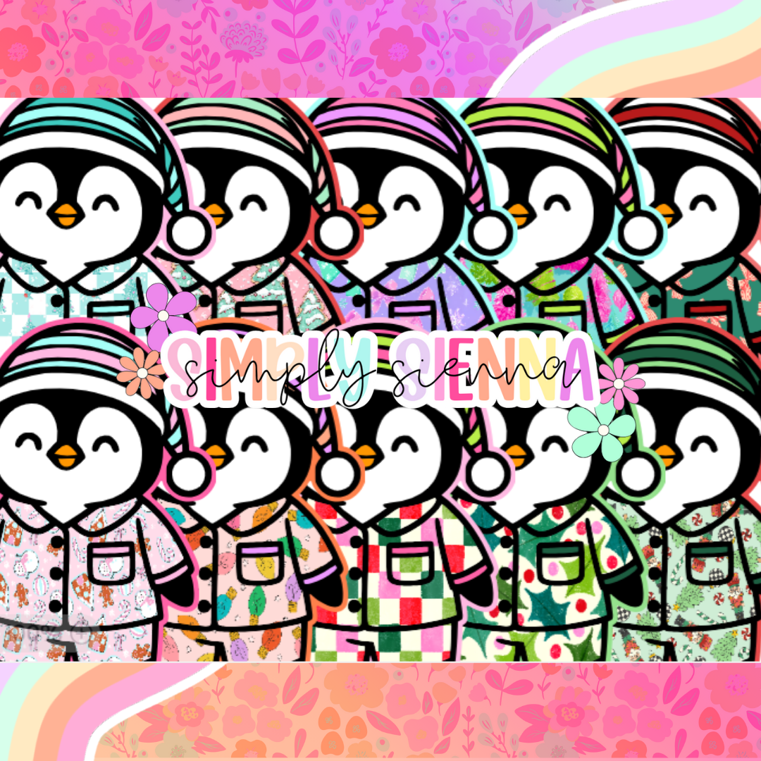 Winter Cap Pajama Penguin - NATOLLIE CREATIONS