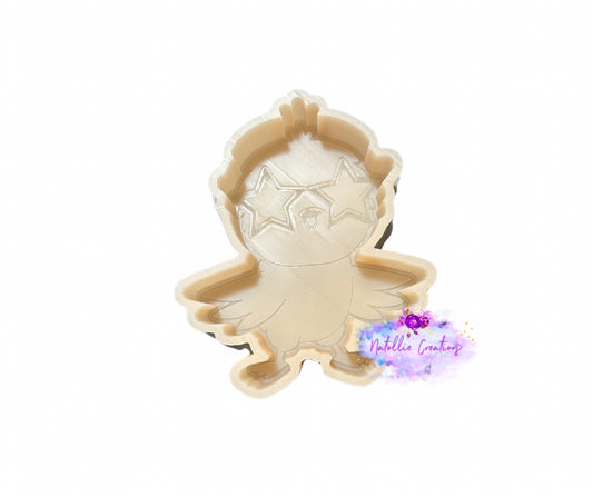Star Eye Chick Freshie Silicone Mold