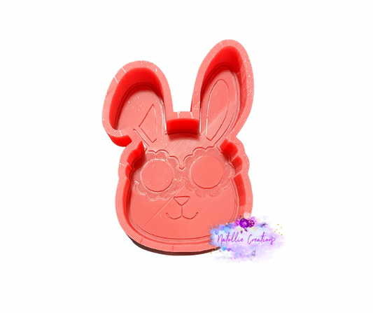 Groovy Bunny Freshie Silicone Mold