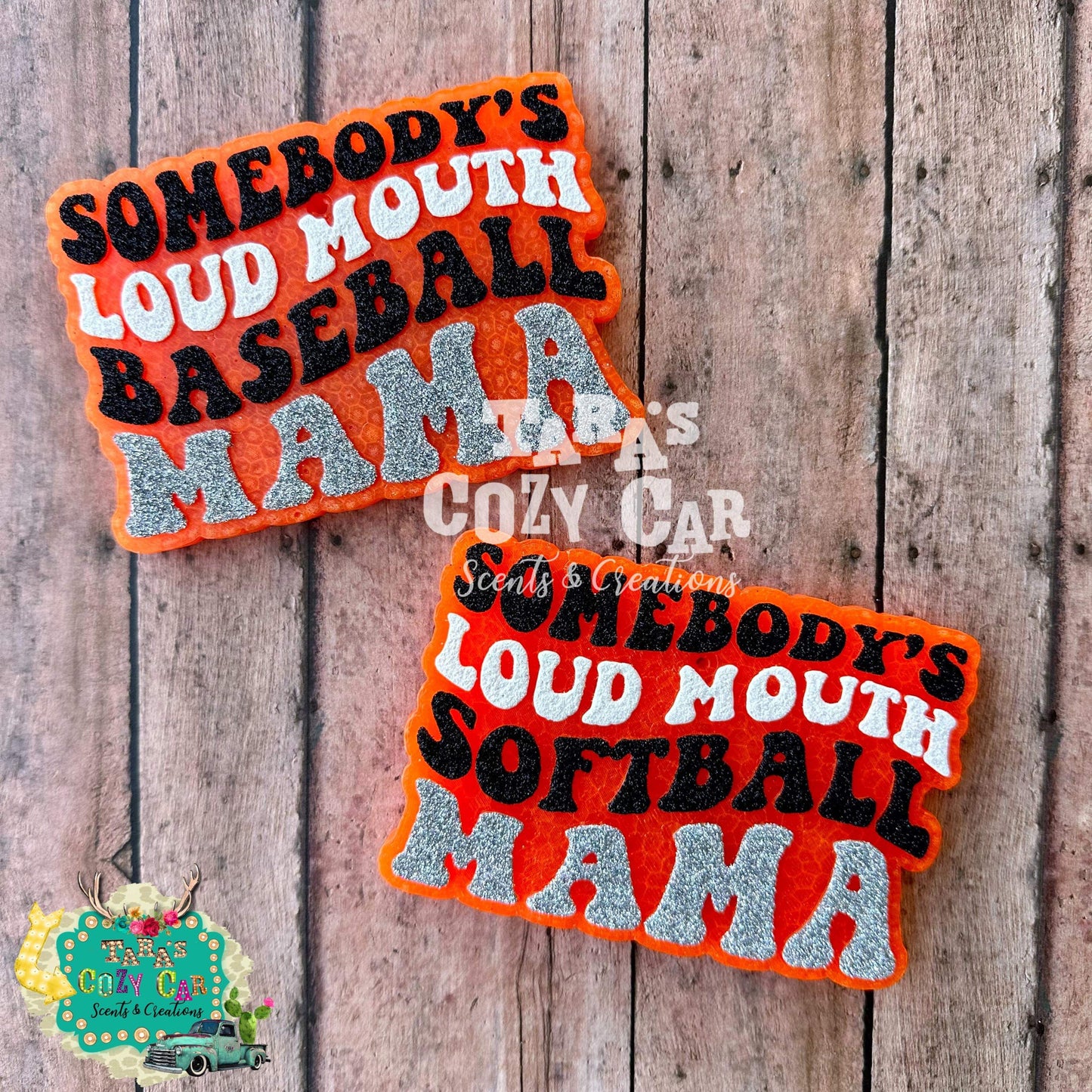 Softball Mama Freshie Silicone Mold