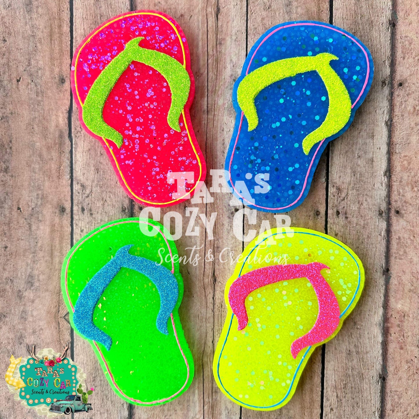 Flip Flop Freshie Silicone Mold