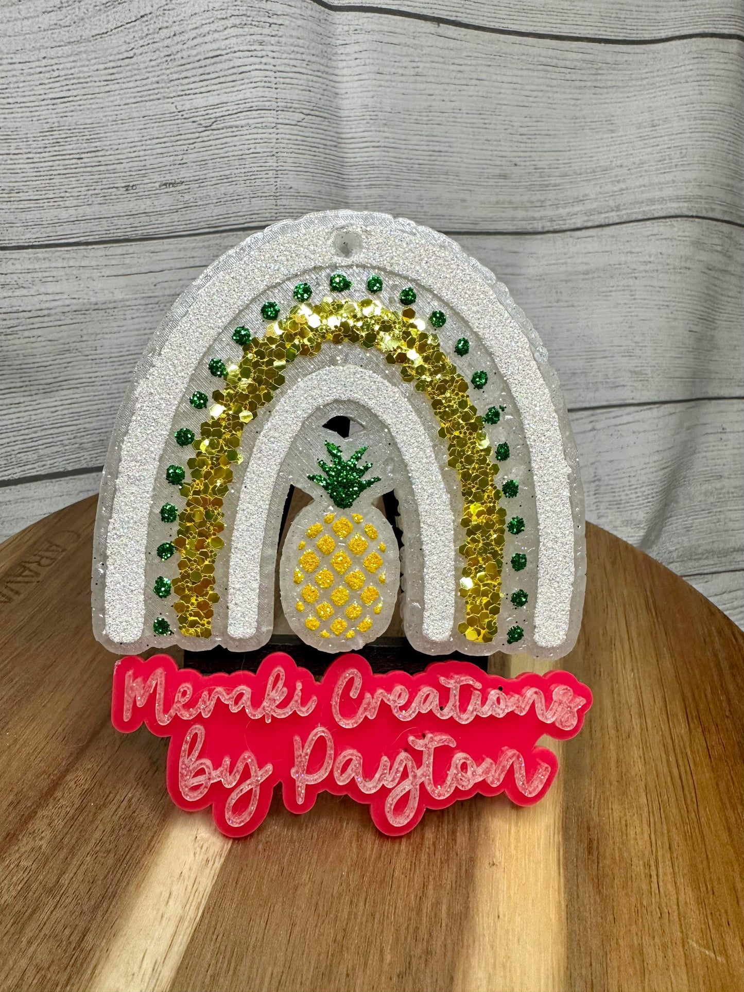 Pineapple Rainbow Freshie Silicone Mold