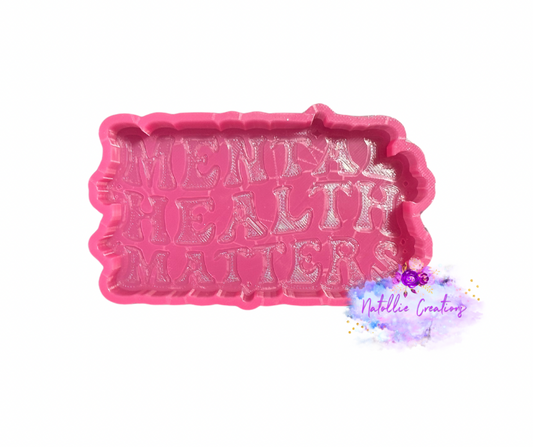 Mental Health Matters Freshie Silicone Mold