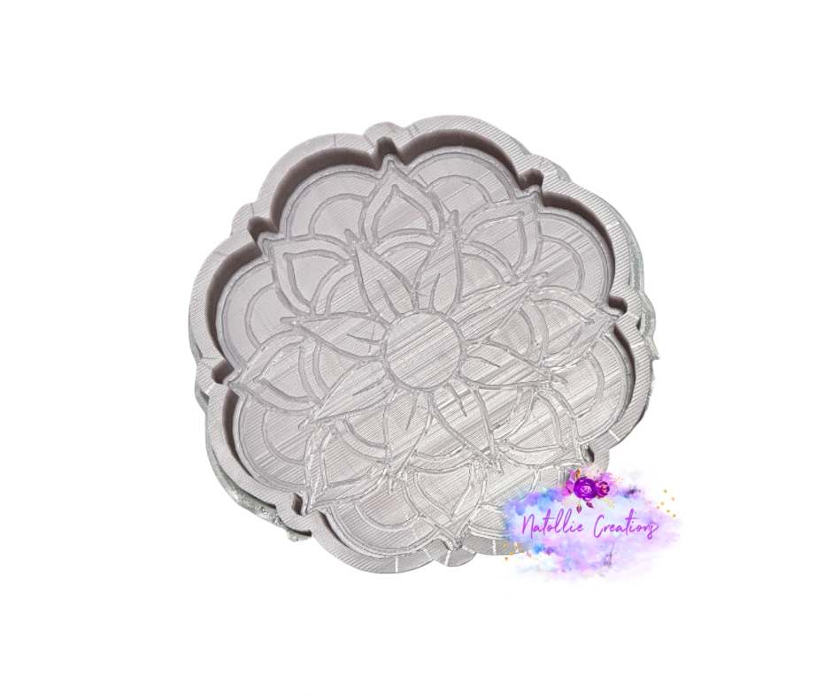 Mandala Flower Freshie Silicone Mold