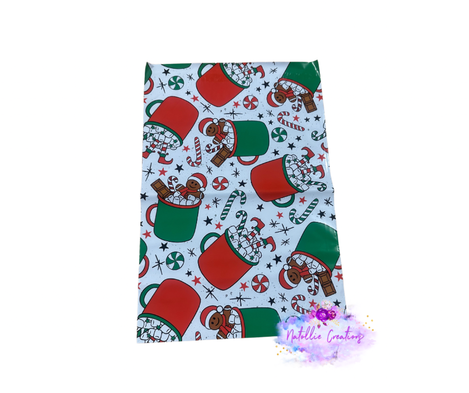 Christmas Hot Cocoa Poly Mailer