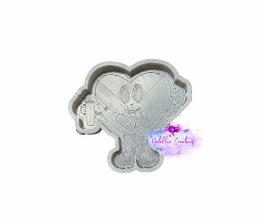 Boujee Candy Heart Freshie Silicone Mold