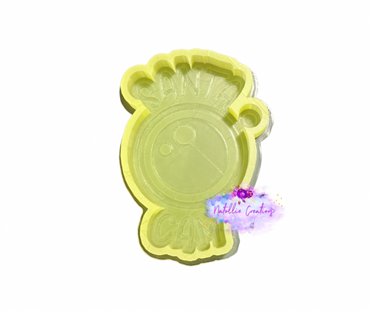 Santa Cam Freshie Silicone Mold