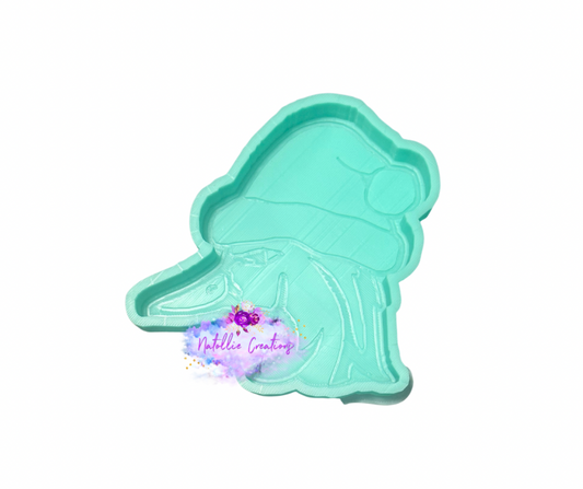 Santa Mallard Freshie Silicone Mold