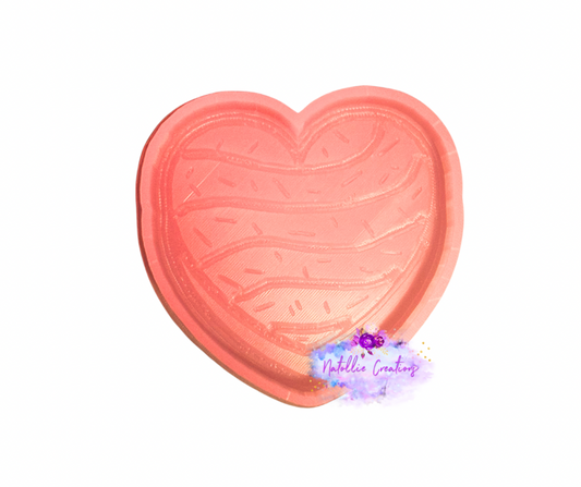 Valentine’s Day Snack Cake Freshie Silicone Mold