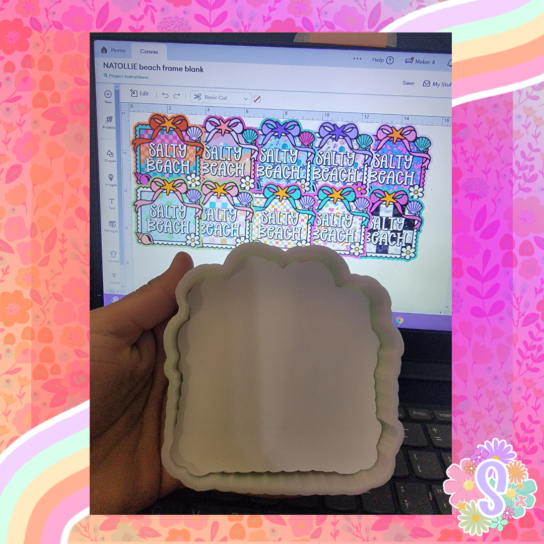 Beach Frame Blank Mold - NATOLLIE CREATIONS