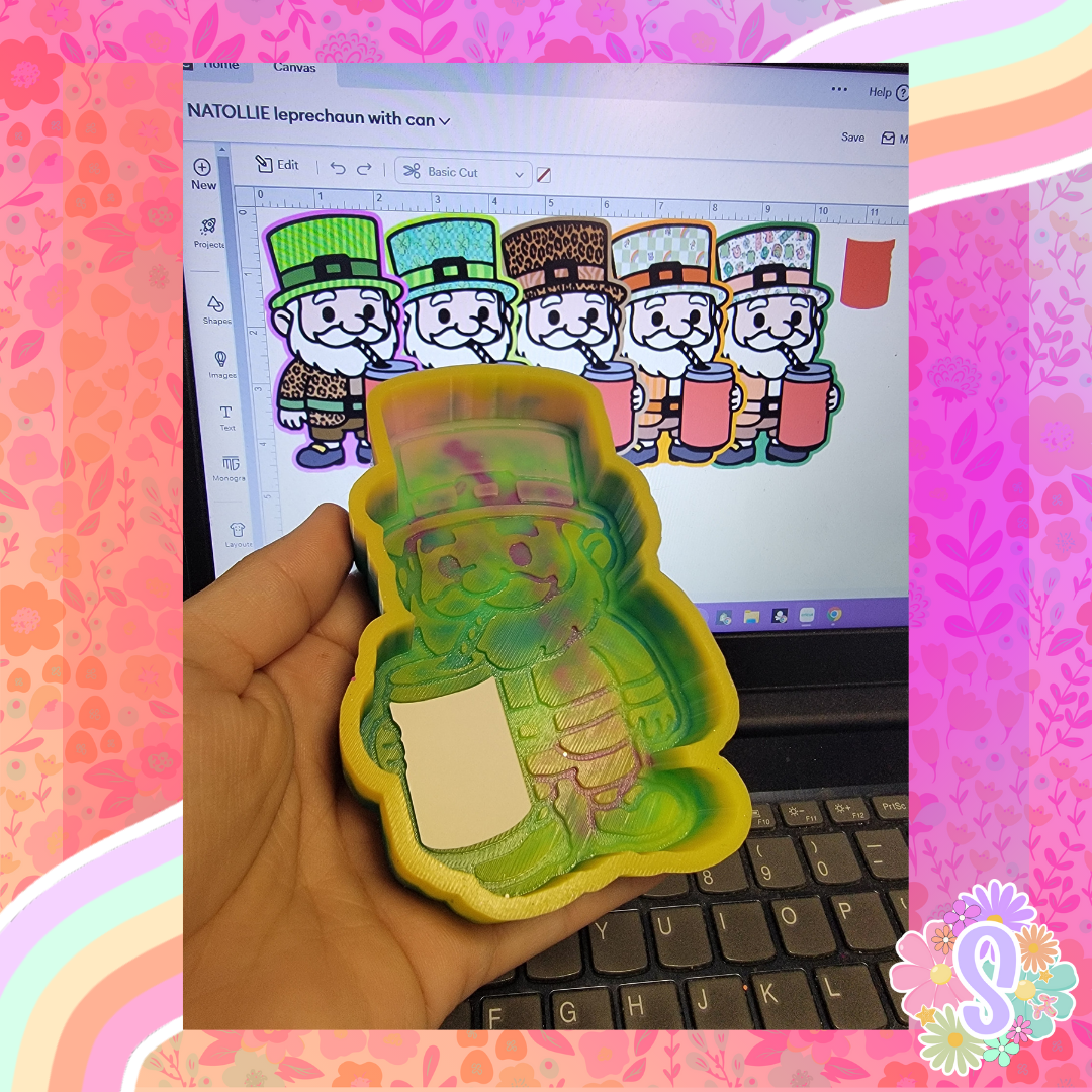 Leprechaun With Can - NATOLLIE CREATIONS