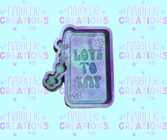 Love To Yap Phone Freshie Silicone Mold