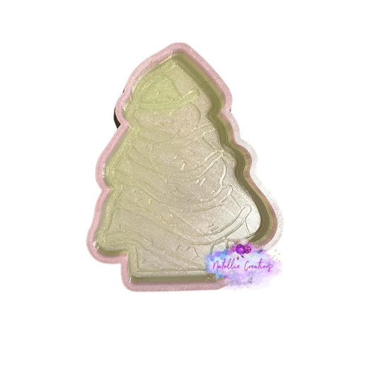 3D Christmas Snack Cake Freshie Silicone Mold