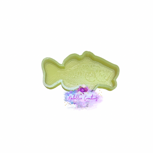 Bass Fish Freshie Silicone Mold