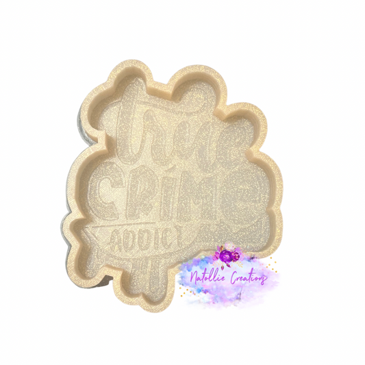 True Crime Addict Freshie Silicone Mold