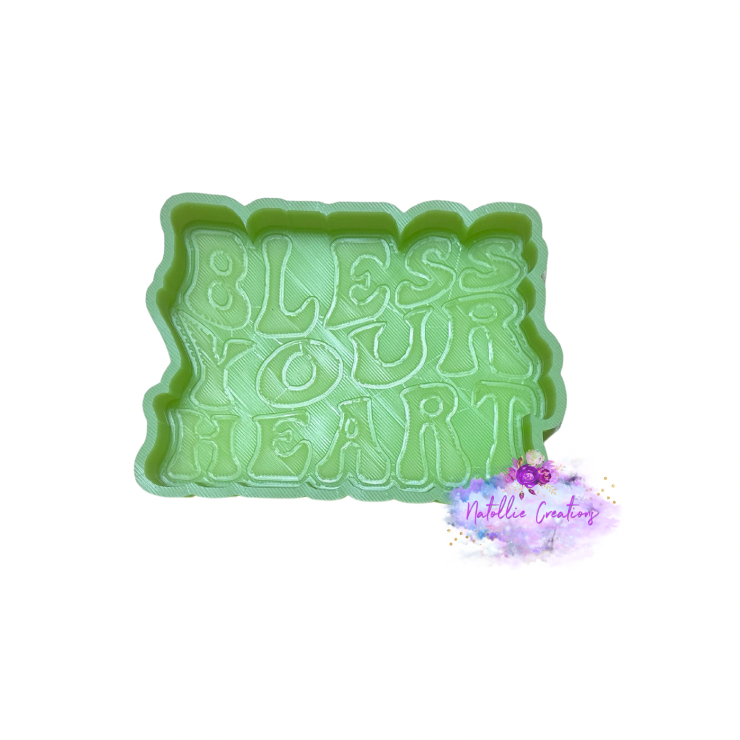 Bless Your Heart Freshie Silicone Mold