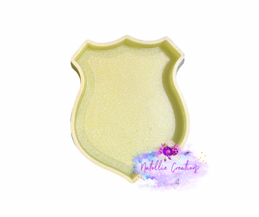 Police Badge Freshie Silicone Mold