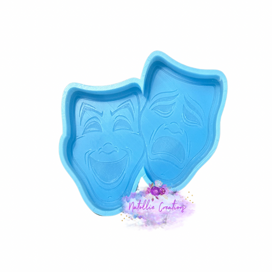 Drama Mask Freshie Silicone Mold