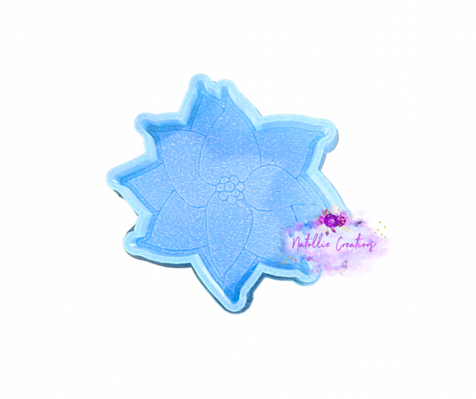 Poinsettia Freshie Silicone Mold