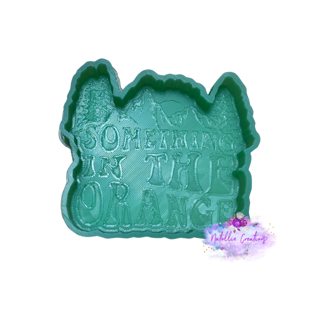 Something In The Orange Freshie Silicone Mold