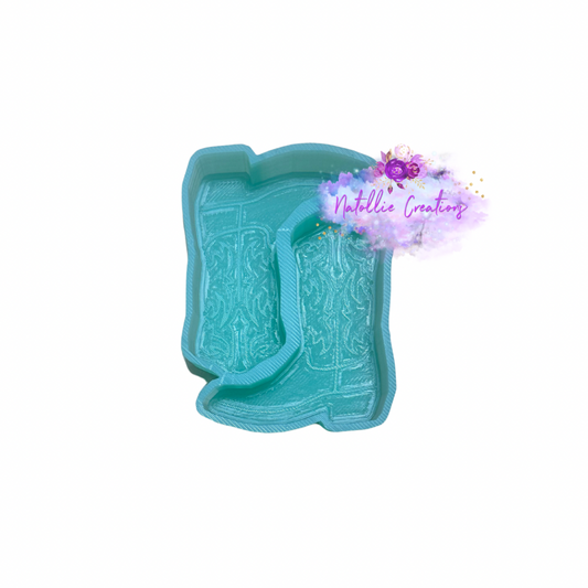 Cowboy Boots Vent Clip Freshie Silicone Mold