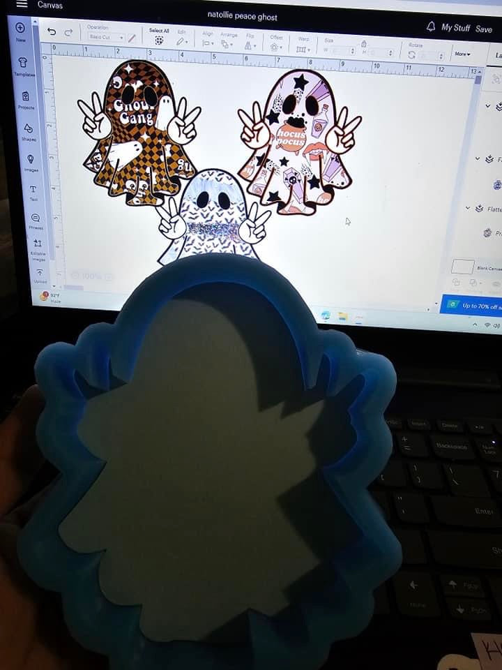 Peace Ghost Cardstock Grab Bag