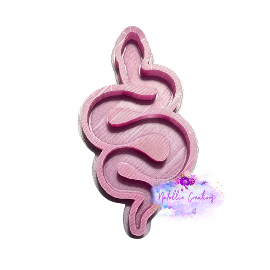 Snake Freshie Silicone Mold
