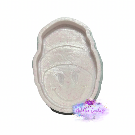 Girl Beanie Smiley Freshie Silicone Mold