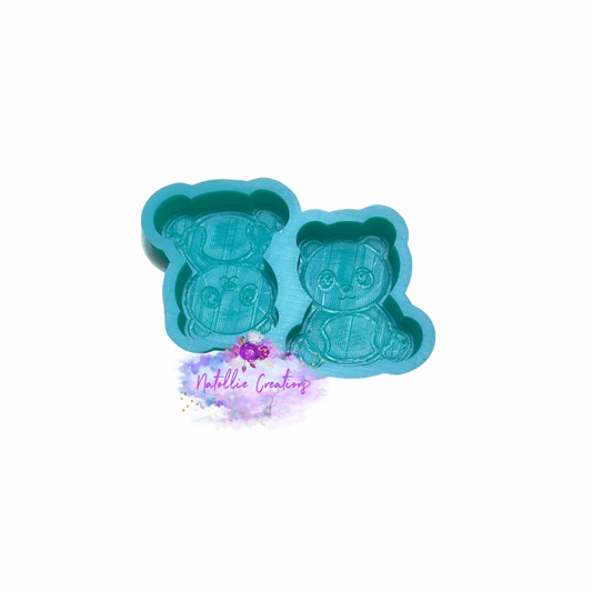 Panda Vent Clip Freshie Silicone Mold