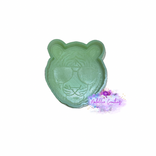 Tiger With Sunglasses Freshie Silicone Mold