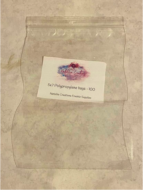 5 x 7 Polypropylene Bags