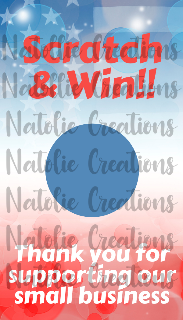 Scratch Off Cards - Patriotic