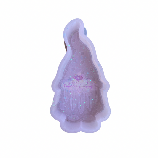 Gnome W/ Polka Dot Hat Freshie Silicone Mold for